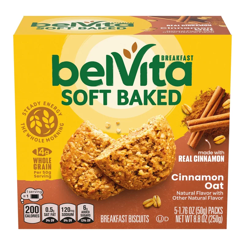 belVita Soft Baked Cinnamon Oat
