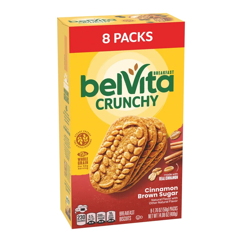 belVita Cinnamon Brown Sugar Breakfast Biscuits