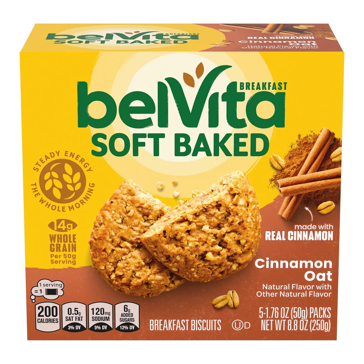 belVita Soft Baked Cinnamon Oat