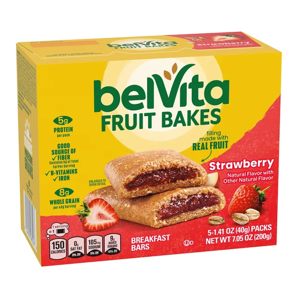 belVita Fruit Bakes Strawberry