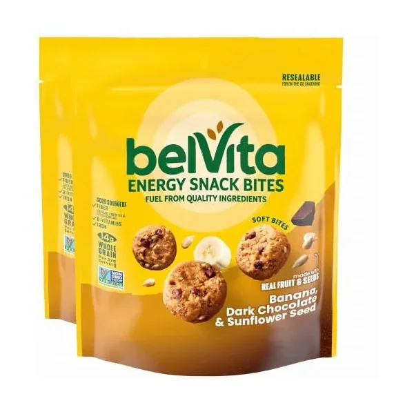 belVita Energy Snack Bites Banana Dark Chocolate