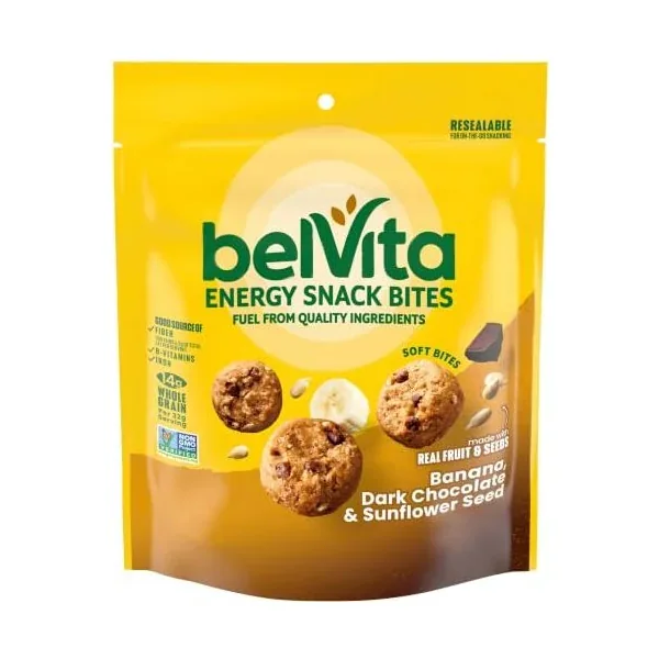 belVita Energy Snack Bites Banana Dark Chocolate