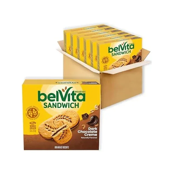 belVita Dark Chocolate Creme Breakfast Sandwiches