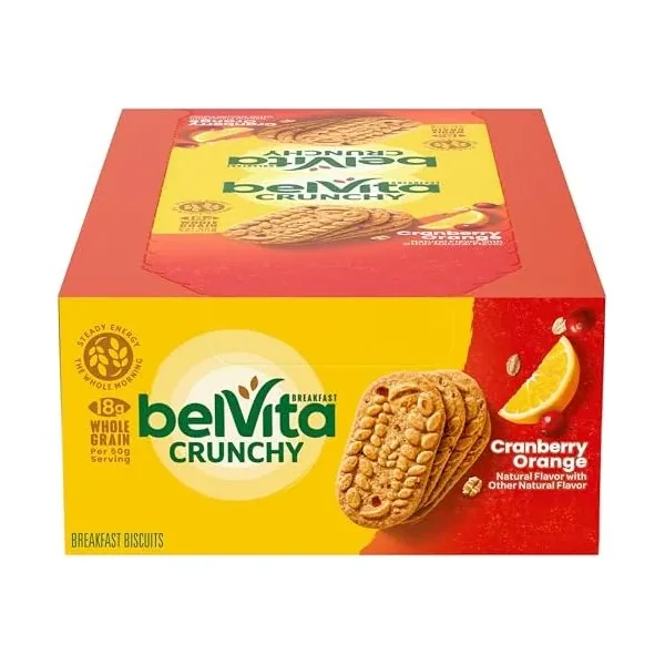 belVita Cranberry Orange Breakfast Biscuits